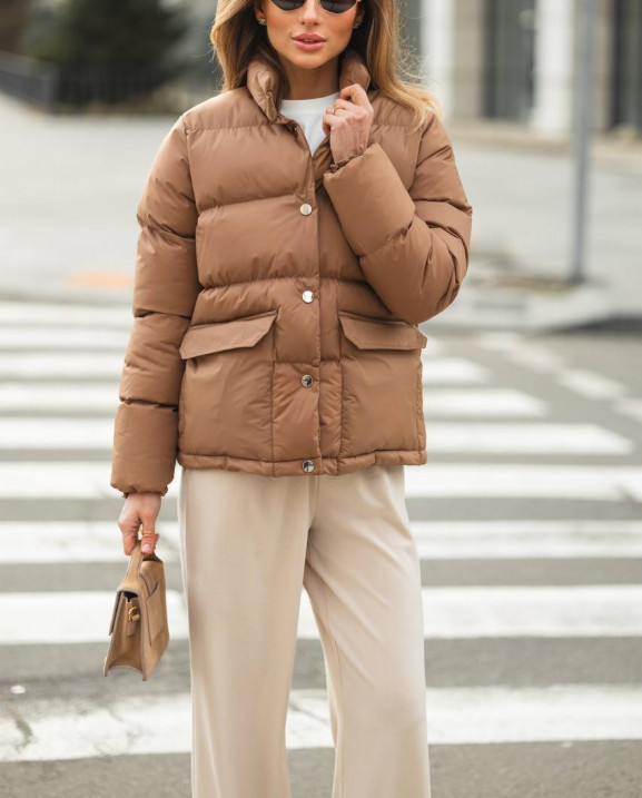 69 куртка пухова на кнопках